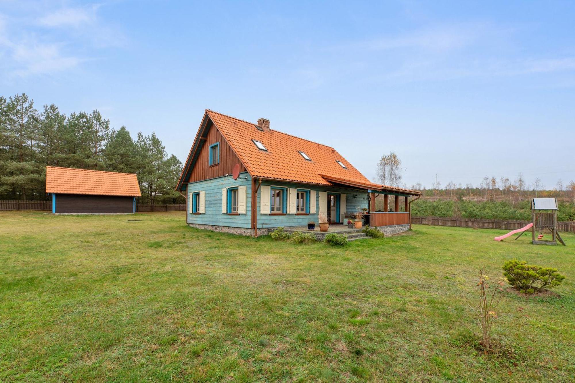 Lesny Dworek Sominy - Dom Z Sauna I Kominkiem ภายนอก รูปภาพ