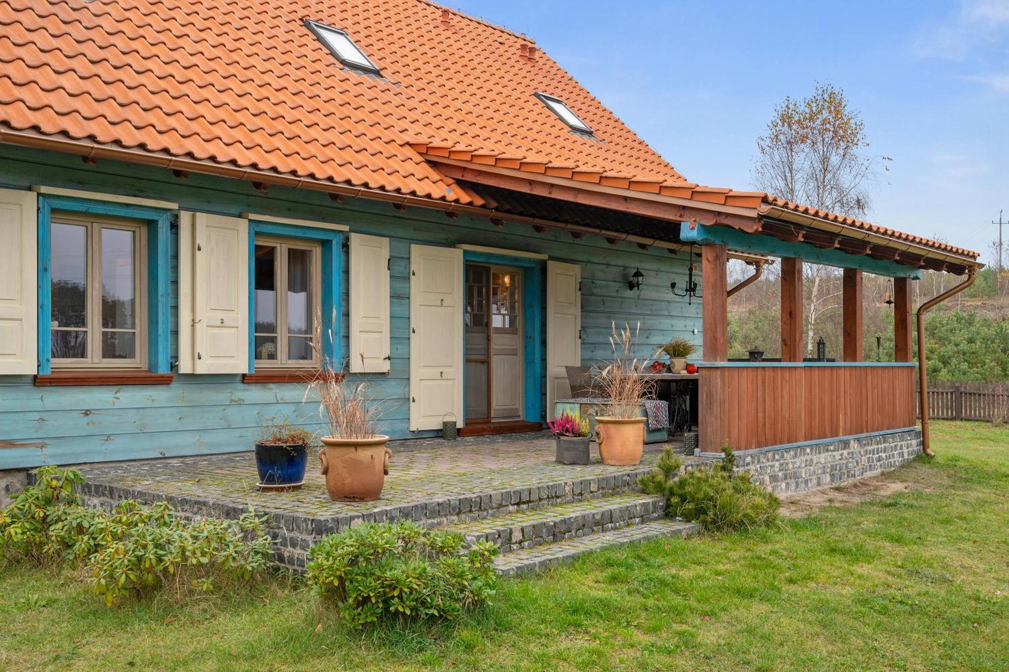 Lesny Dworek Sominy - Dom Z Sauna I Kominkiem ภายนอก รูปภาพ