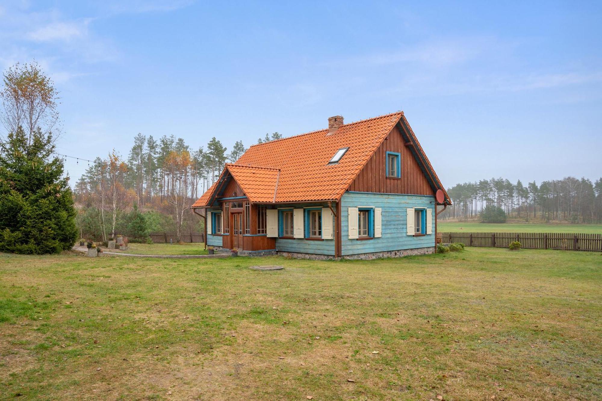 Lesny Dworek Sominy - Dom Z Sauna I Kominkiem ภายนอก รูปภาพ