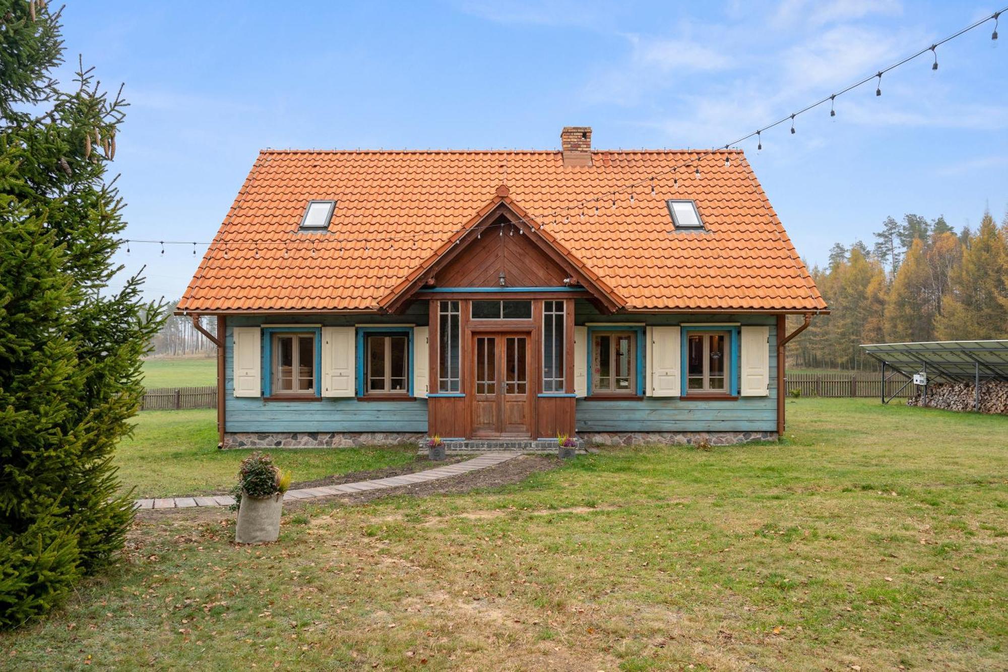 Lesny Dworek Sominy - Dom Z Sauna I Kominkiem ภายนอก รูปภาพ