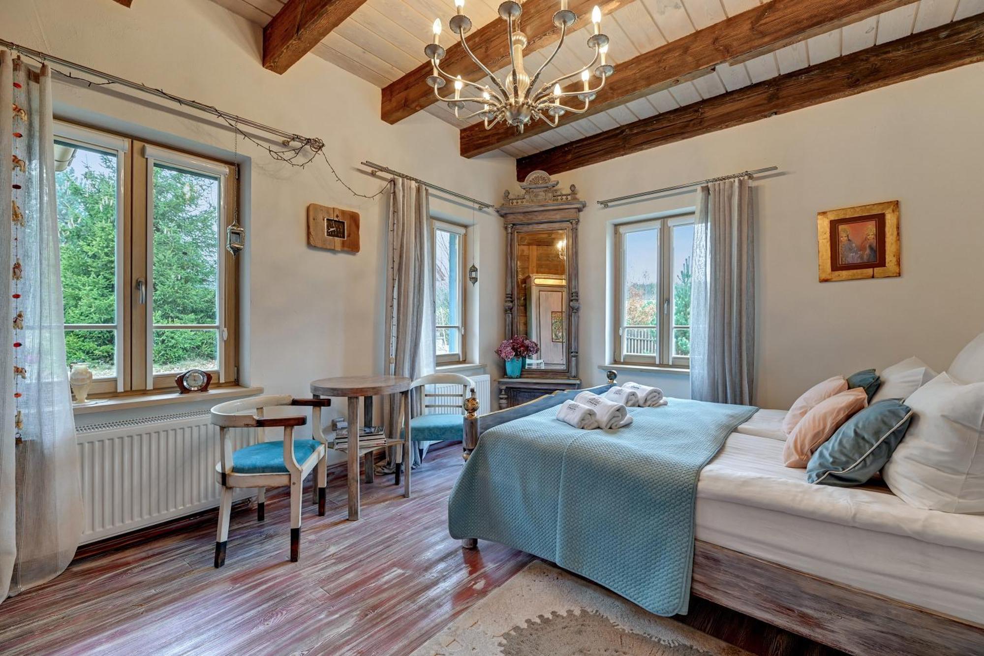 Lesny Dworek Sominy - Dom Z Sauna I Kominkiem ภายนอก รูปภาพ