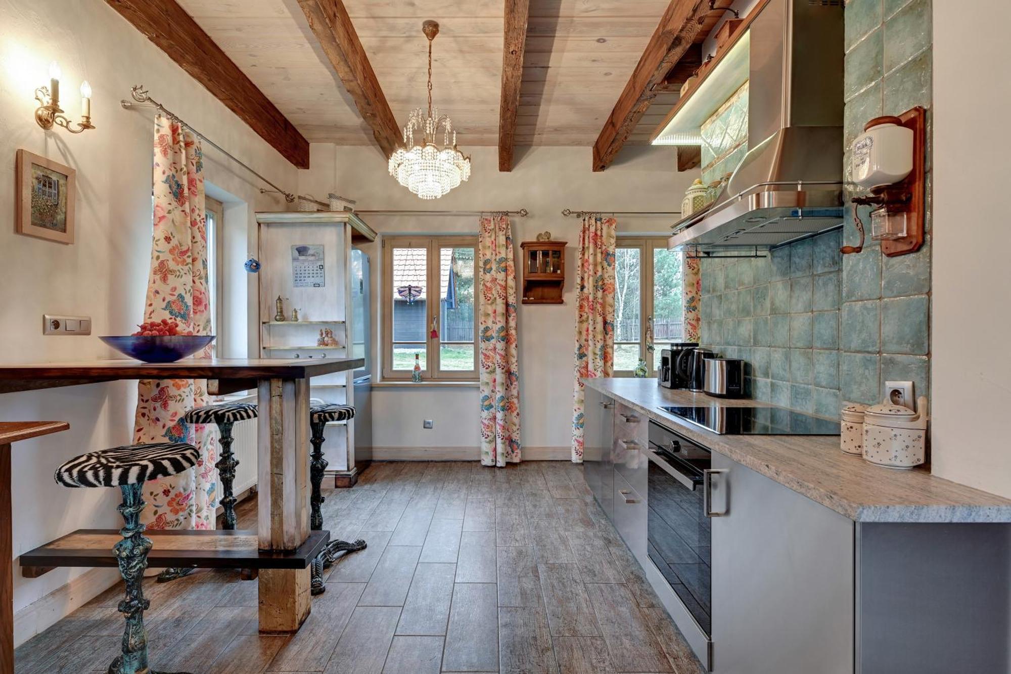 Lesny Dworek Sominy - Dom Z Sauna I Kominkiem ภายนอก รูปภาพ