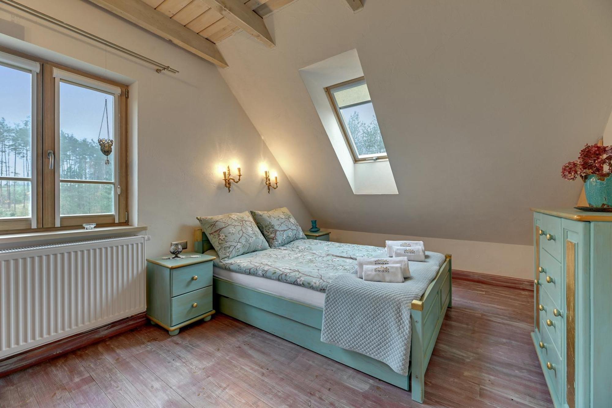 Lesny Dworek Sominy - Dom Z Sauna I Kominkiem ภายนอก รูปภาพ